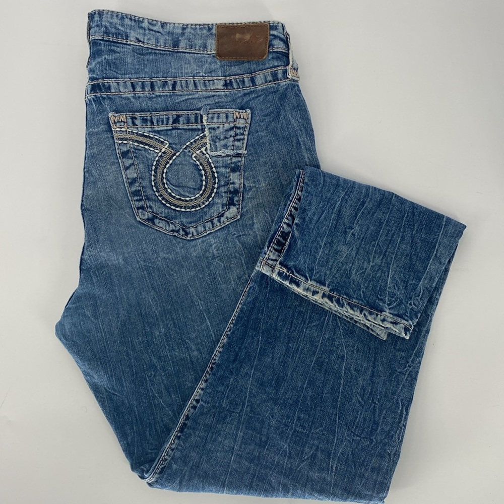 Big Star Women's Maddie Skinny Denim Jeans Thick Stitch 36R